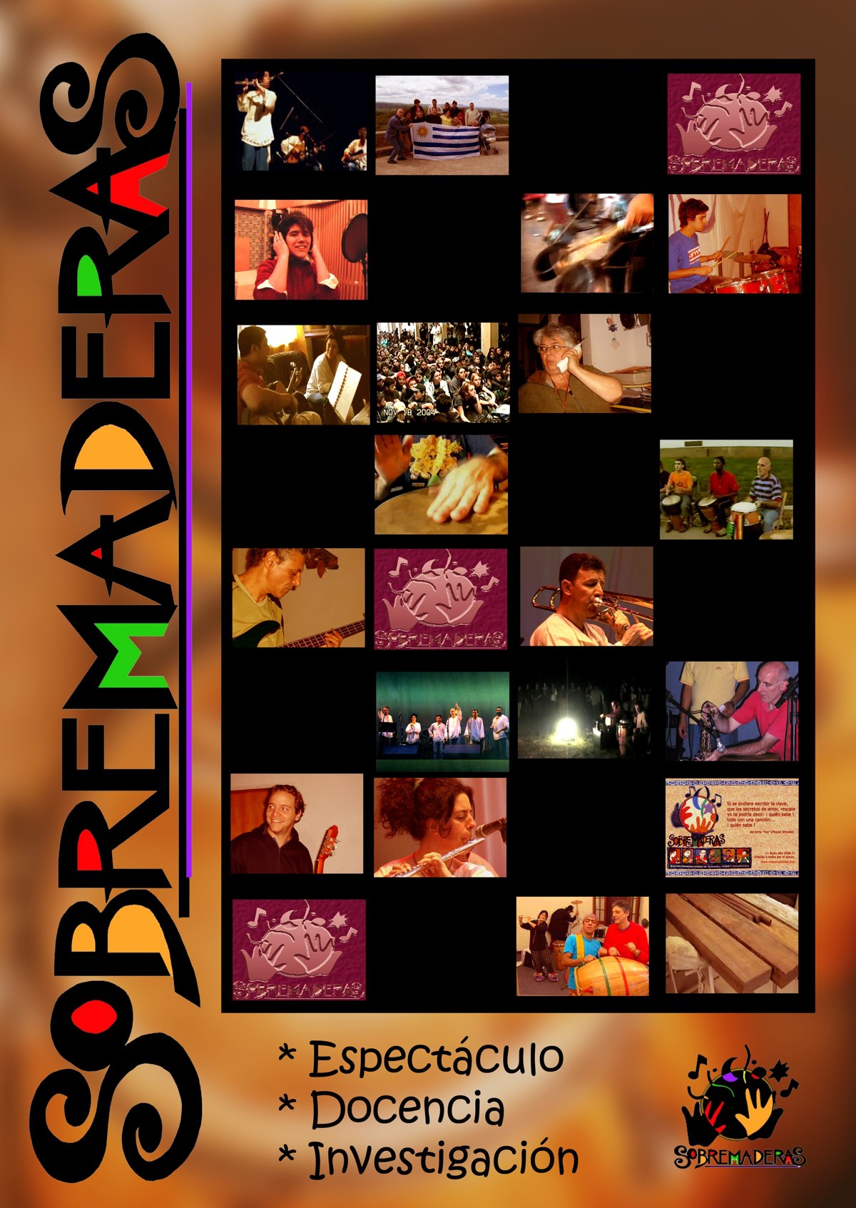 Tapa del primer CD-ROM de Sobremaderas, 2005